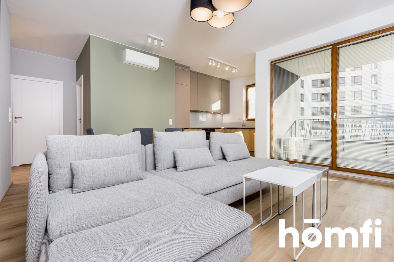 three room apartment on Wola | AC | Parking - Apartment - Rent - Warszawa, Wola