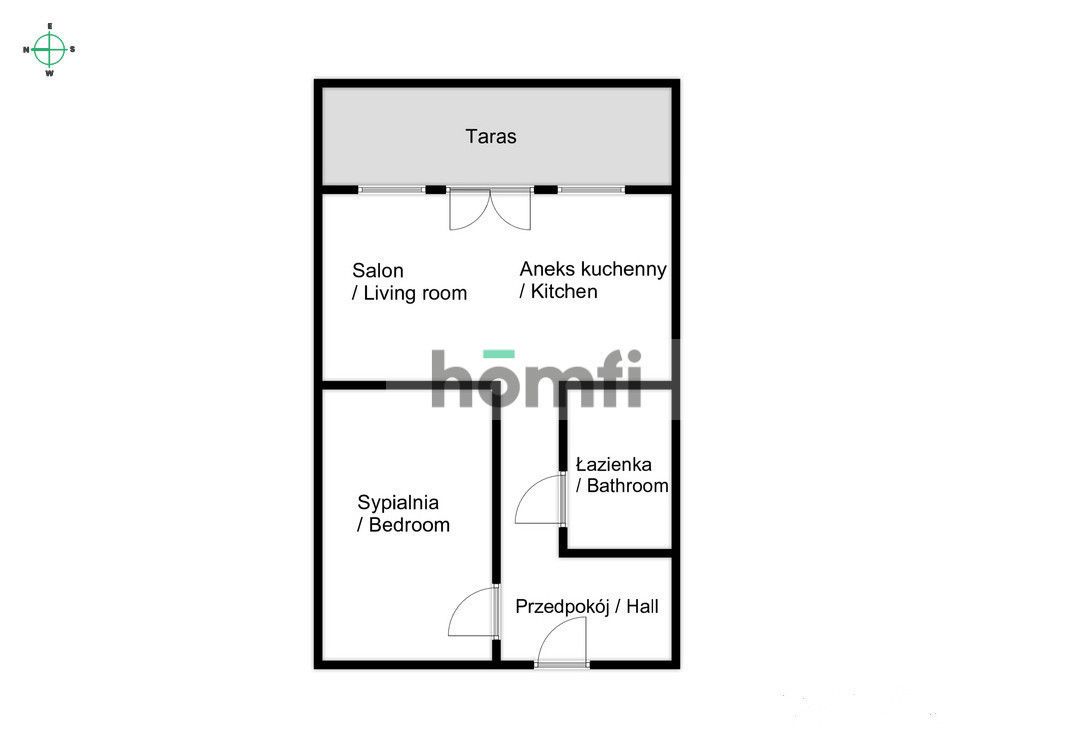 Mieszkanie z tarasem przy Zalewie Nowohuckim - Mieszkanie - Sprzedaż - Kraków, Nowa Huta