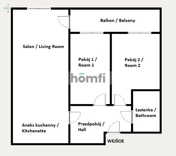For sale 3 rooms apartament (Dobrego Pasterza / Prądnik Czerwony) - Apartment - Sale - Kraków, Śródmieście / Prądnik Czerwony