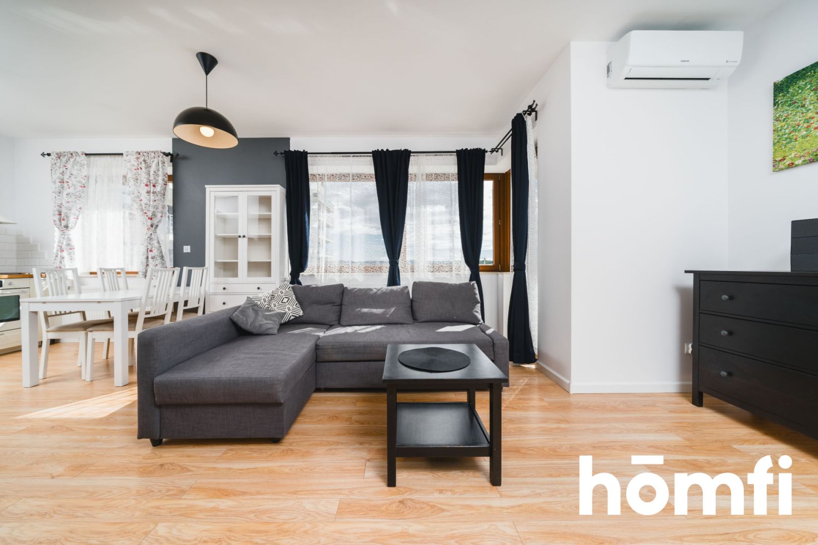 Na wynajem 2-pokojowe mieszkanie z klimatyzacją (ul. Miłkowskiego/Ruczaj) - Mieszkanie - Wynajem - Kraków, Ruczaj