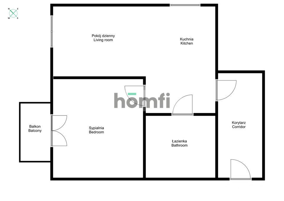 Stylowy onebed na wynajem - pl. Grunwaldzki - Mieszkanie - Wynajem - Wrocław, Śródmieście / Plac Grunwaldzki