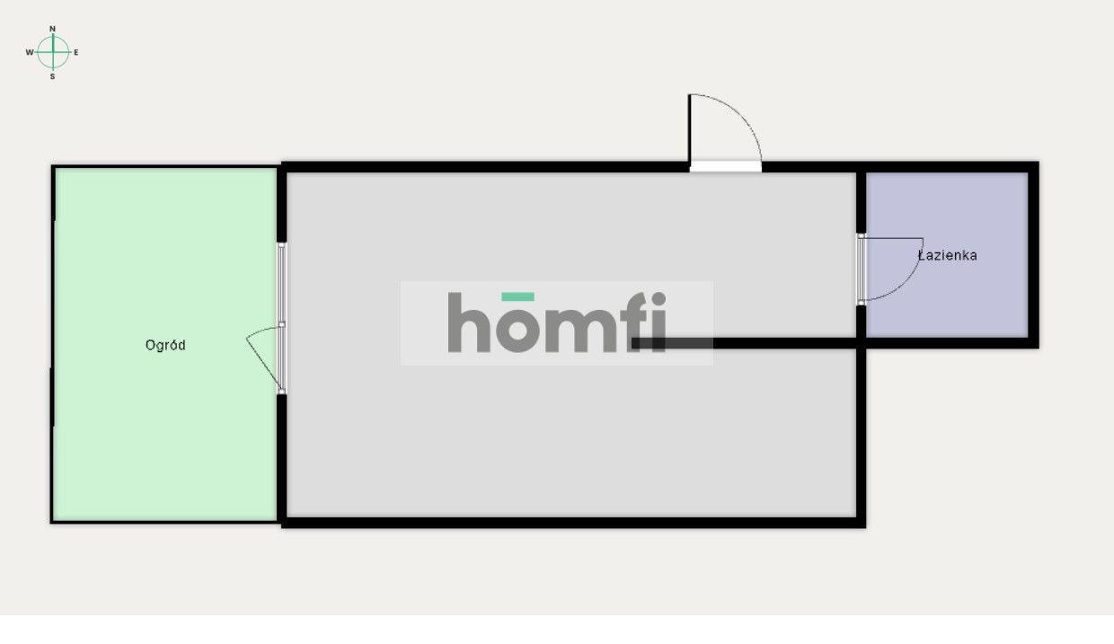 Przytulna kawalerka z ogródkiem i garażem - Mieszkanie - Wynajem - Warszawa, Wawer