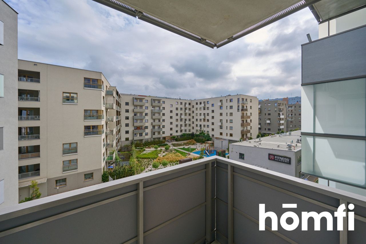 Studio apartment with balcony at Żegiestowska street 2100 PLN - Apartment - Rent - Wrocław, Krzyki