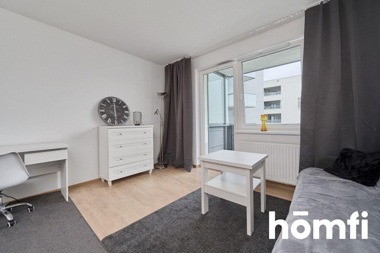 Studio apartment with balcony at Żegiestowska street 2100 PLN - Apartment - Rent - Wrocław, Krzyki