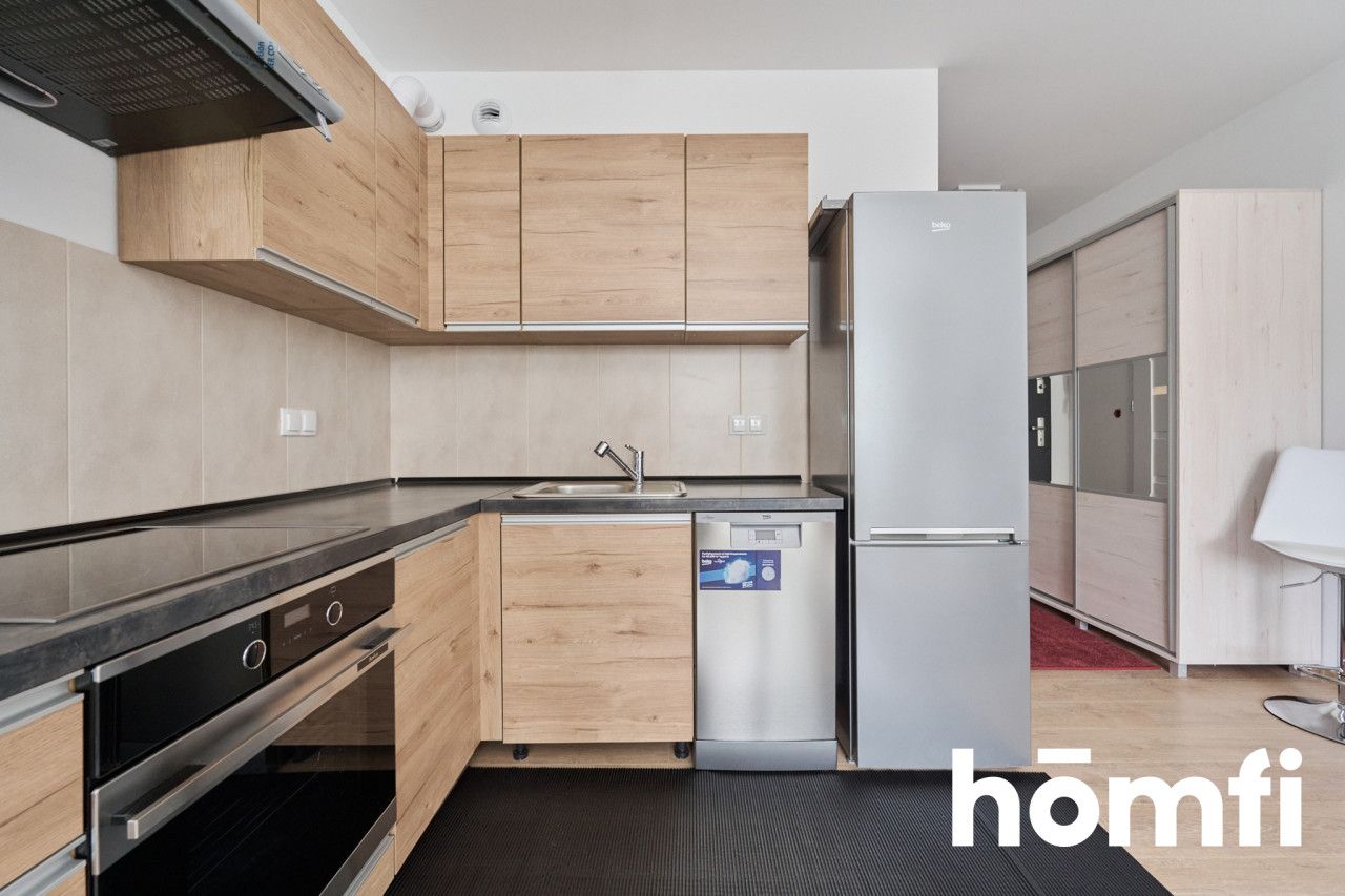 Studio apartment with balcony at Żegiestowska street 2100 PLN - Apartment - Rent - Wrocław, Krzyki