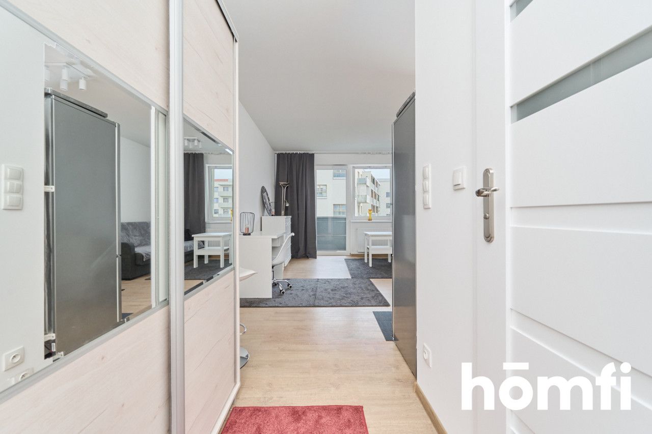 Studio apartment with balcony at Żegiestowska street 2100 PLN - Apartment - Rent - Wrocław, Krzyki