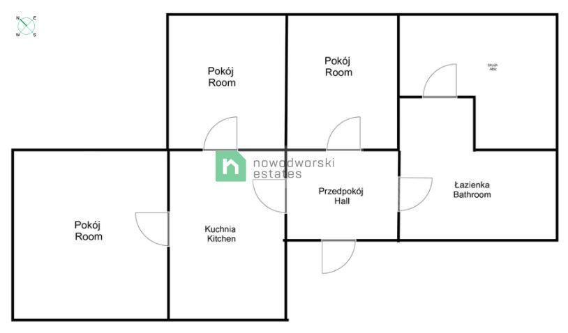 Duże 3 pokojowe mieszkanie w centrum - Apartment - Rent - Wrocław, Krzyki