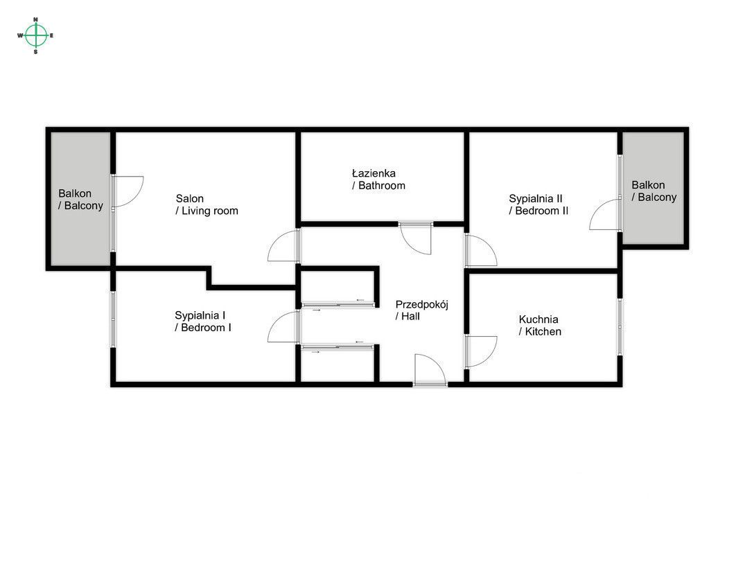 3 rooms | rich equipment | Kurdwanów - Apartment - Sale - Kraków, Podgórze / Kurdwanów