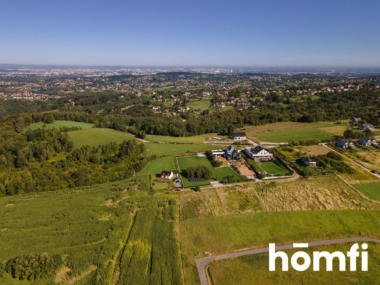 A scenic building plot for sale in Ochojno - Plot - Sale - Krakowski, Świątniki Górne / Ochojno