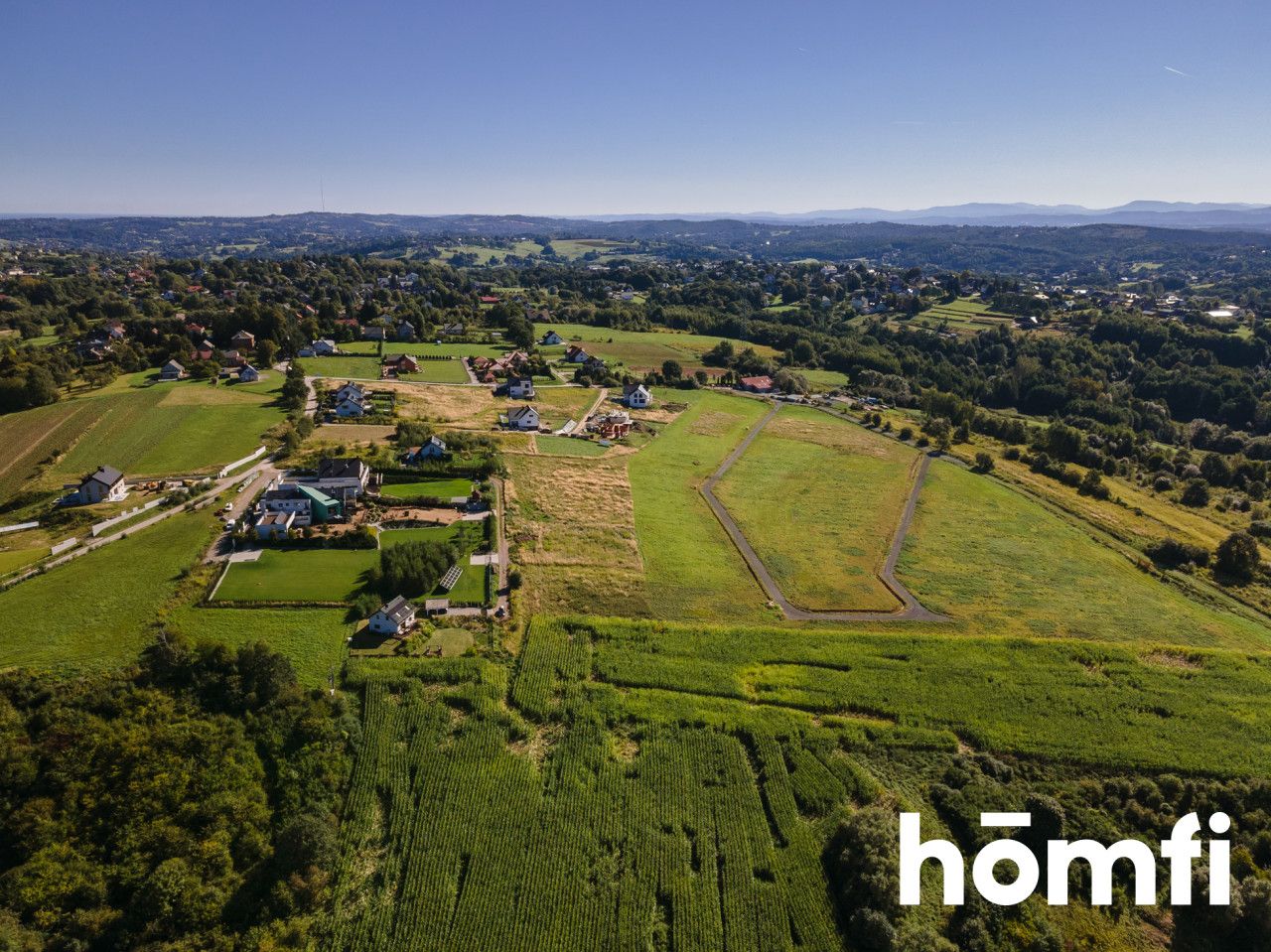 A scenic building plot for sale in Ochojno - Plot - Sale - Krakowski, Świątniki Górne / Ochojno