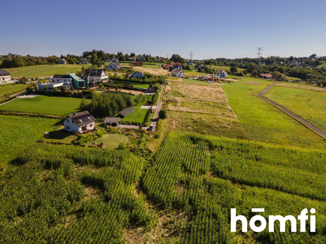 A scenic building plot for sale in Ochojno - Plot - Sale - Krakowski, Świątniki Górne / Ochojno