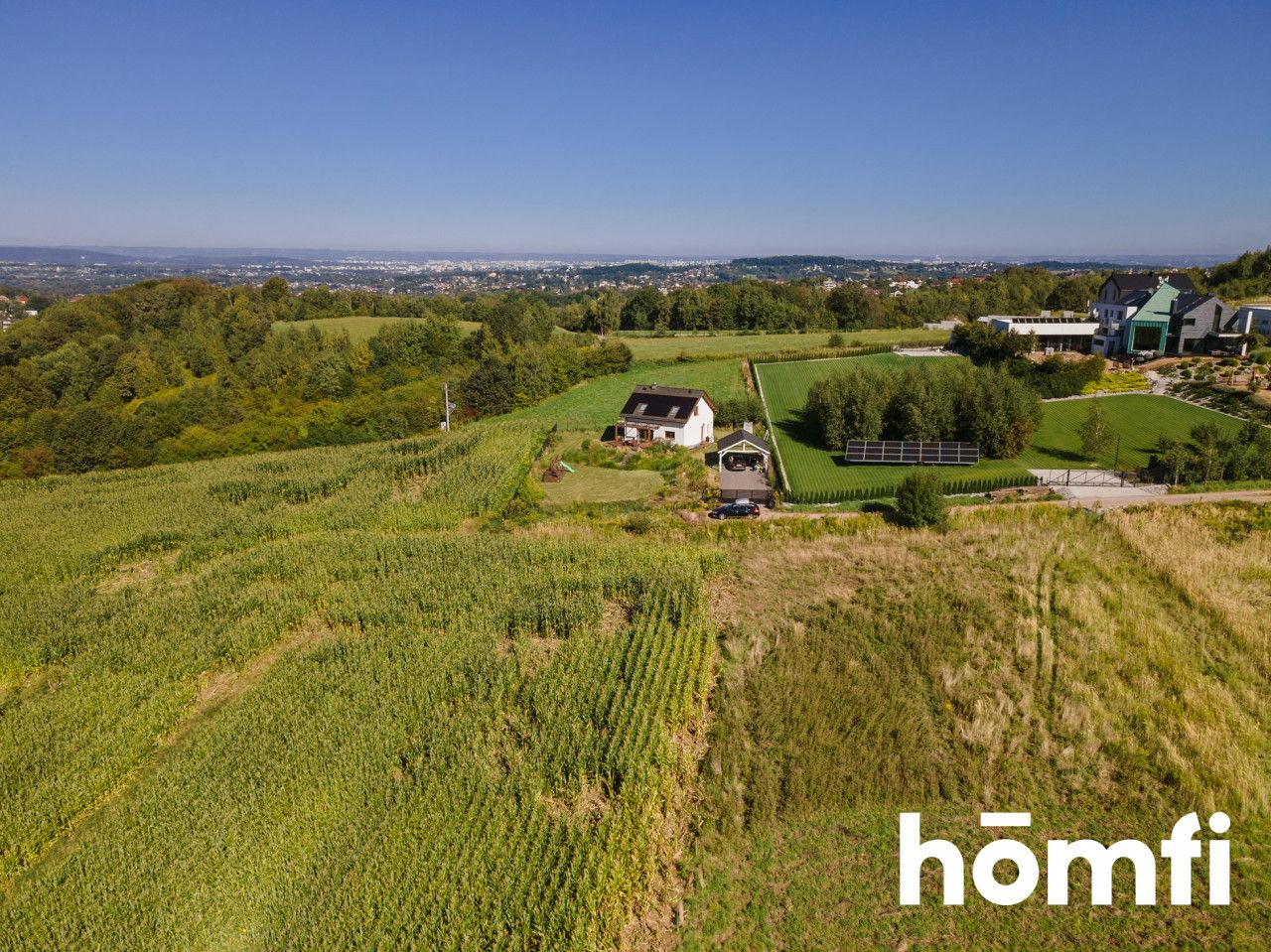 A scenic building plot for sale in Ochojno - Plot - Sale - Krakowski, Świątniki Górne / Ochojno