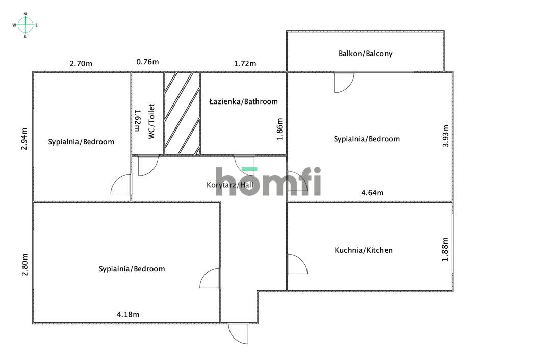 SPACIOUS M4 AT DASZYŃSKIEGO - Apartment - Sale - Lublin, Kalinowszczyzna