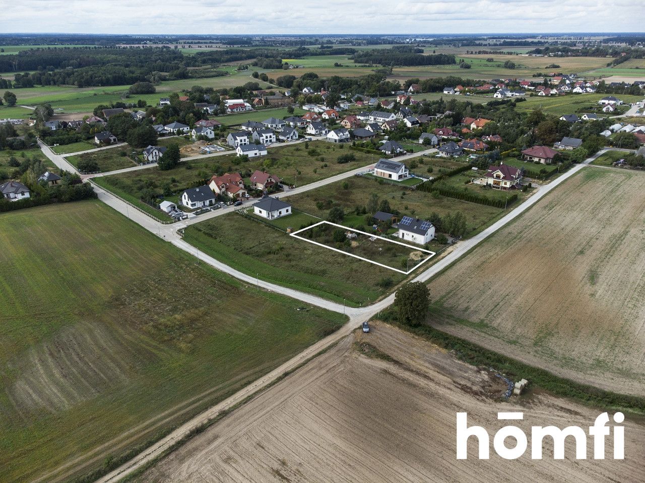 attractive building plot with good access to Poznań - Plot - Sale - Poznański, Suchy Las / Zielątkowo