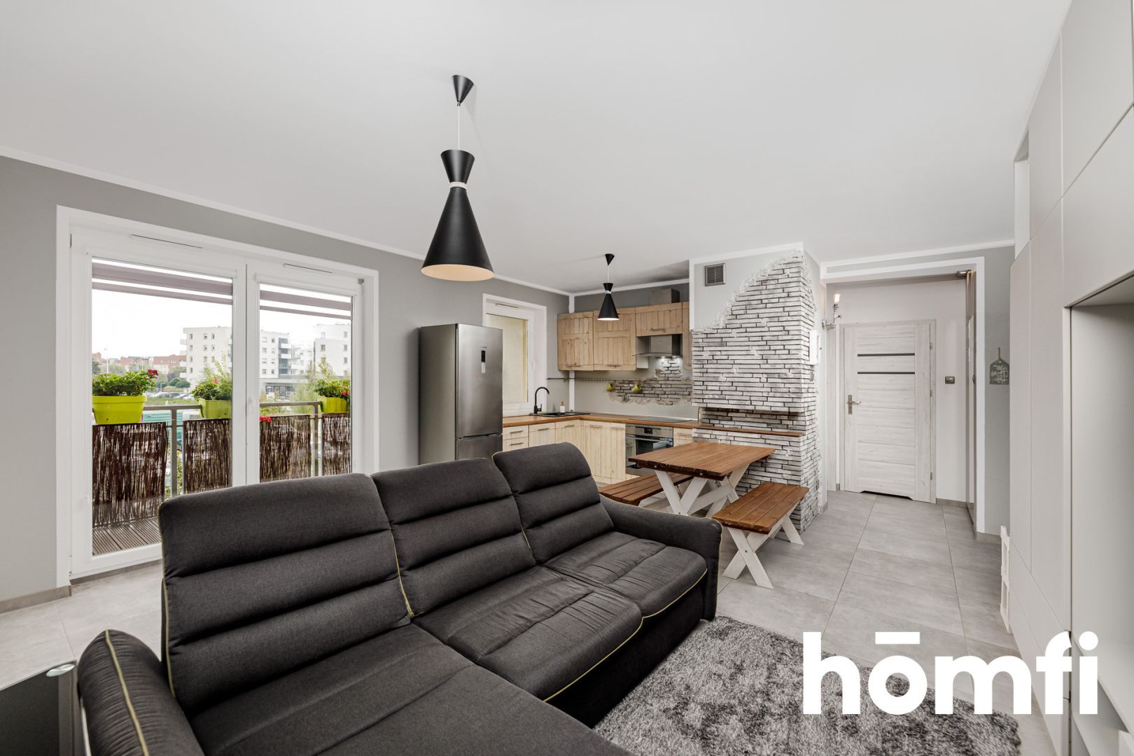 2 pok z balkonem - osiedle Cztery Pory Roku - Mieszkanie - Wynajem - Wrocław, Krzyki / Jagodno