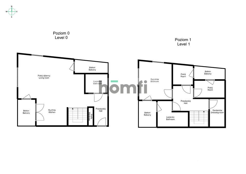 Słoneczne 4pok. mieszkanie z czterema balkonami - 90m2, Grota-Roweckiego - Mieszkanie - Sprzedaż - Wrocław, Krzyki / Wojszyce