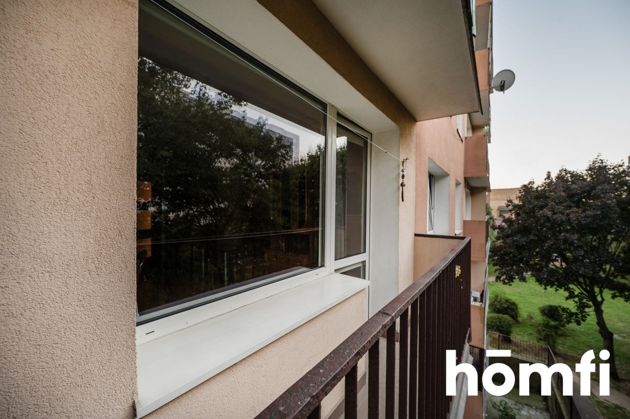 Apartment with 2 separate rooms with balcony, 44m2, ul. Gogola - Apartment - Rent - Łódź, Widzew