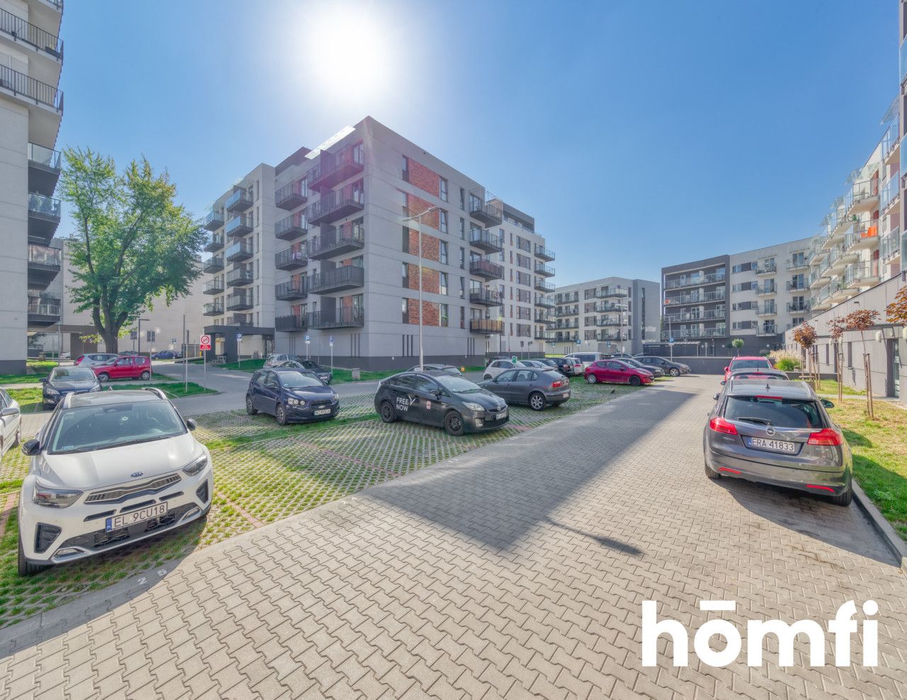 Equipped 2-room apartment 42m2 with parking - Apartment - Rent - Łódź, Polesie