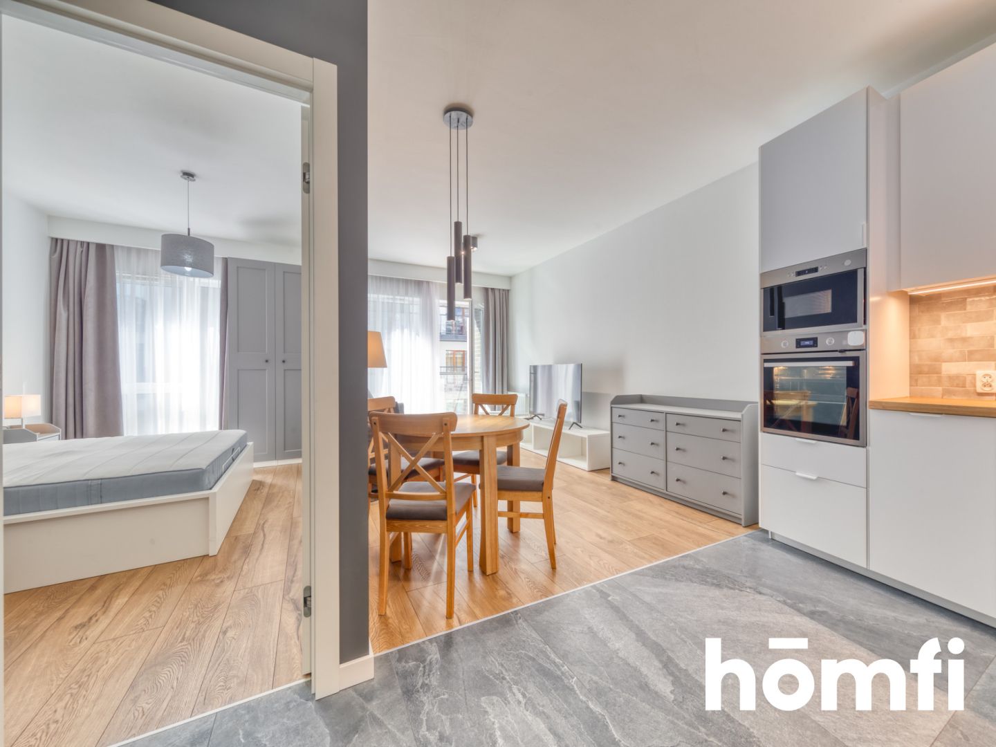 Equipped 2-room apartment 42m2 with parking - Apartment - Rent - Łódź, Polesie