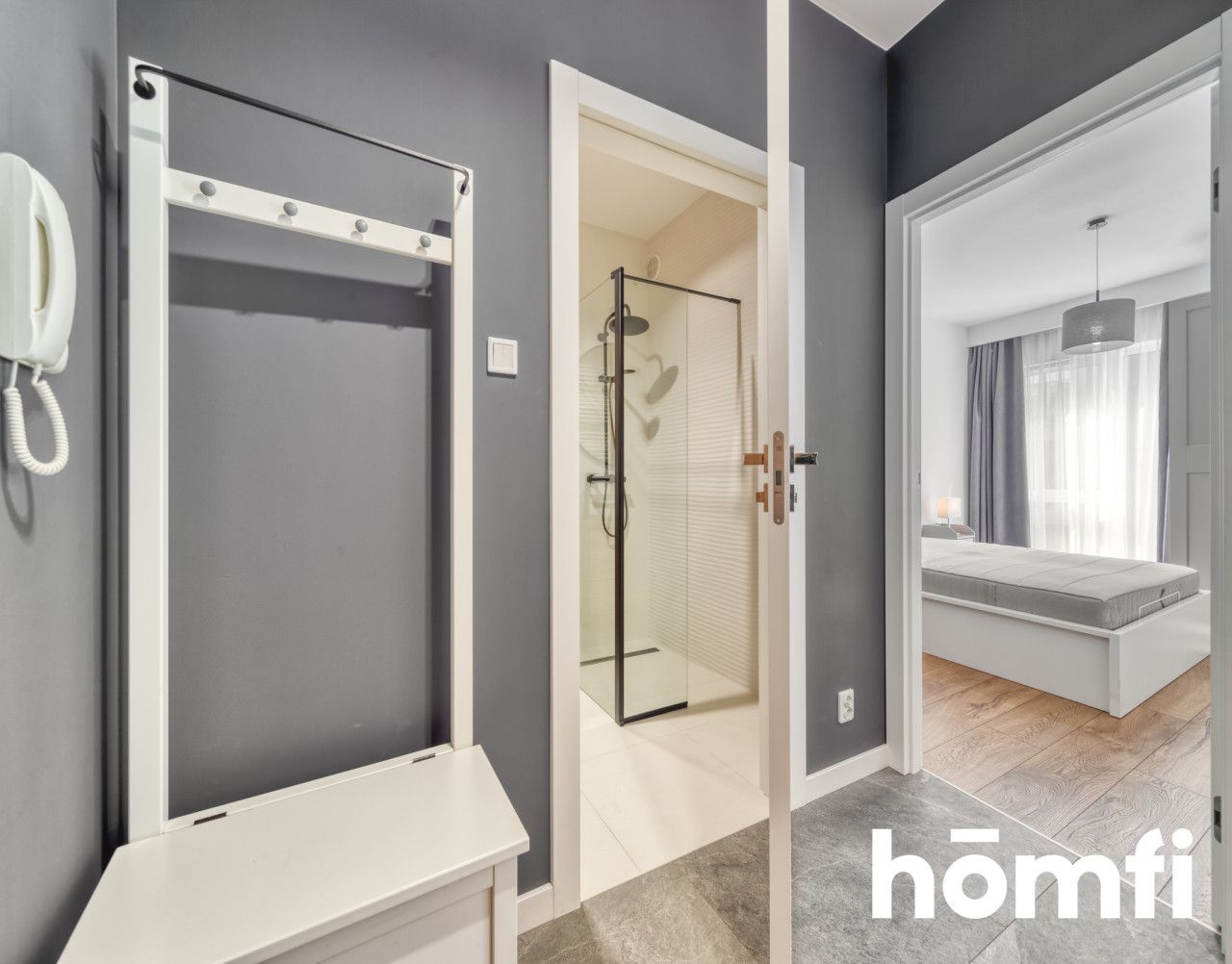 Equipped 2-room apartment 42m2 with parking - Apartment - Rent - Łódź, Polesie