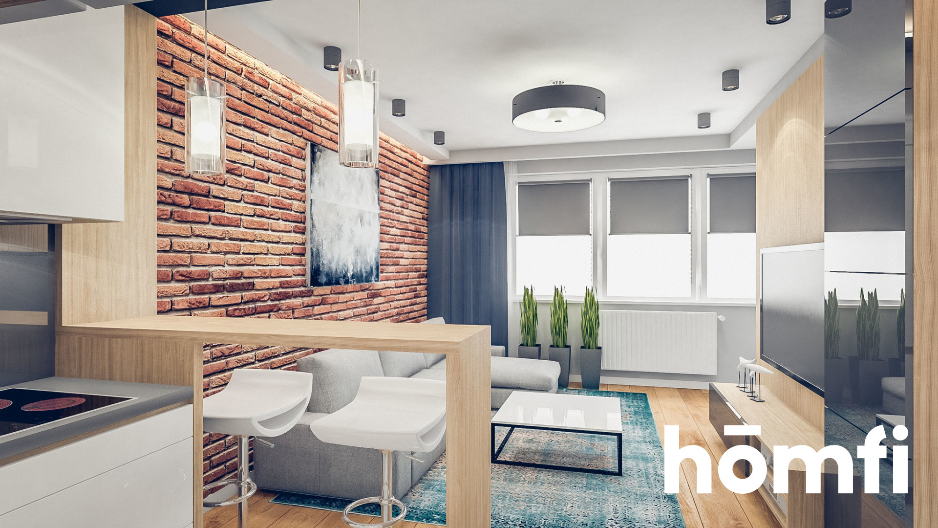 For sale 3 rooms apartament with air condition - for finishing (Dobrego Pasterza / Prądnik Czerwony) - Apartment - Sale - Kraków, Śródmieście / Prądnik Czerwony