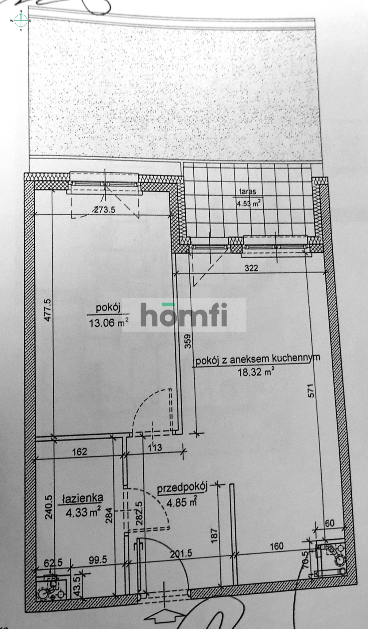 Two-room apartment with a terrace - Apartment - Rent - Warszawa, Ursus / Skorosze