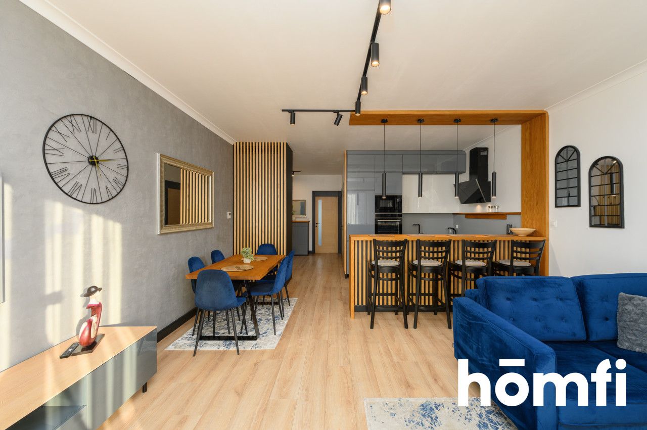 A unique, 4-room apartment with a view of the Odra River - Apartment - Rent - Wrocław, Śródmieście / Śródmieście