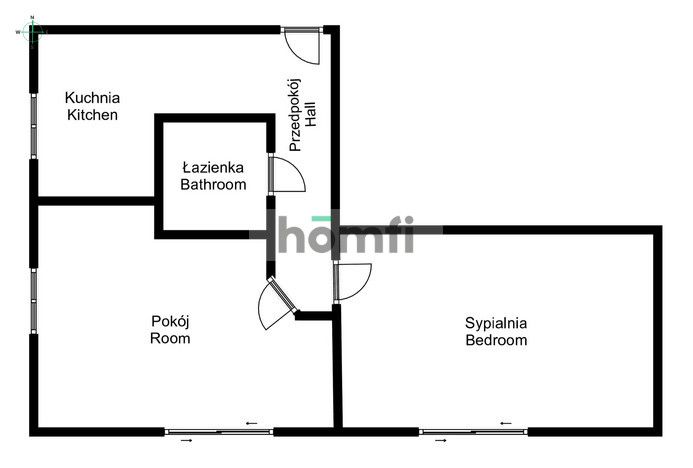 Świetnie zlokalizowane 2-pok mieszkanie Śródmieście - Mieszkanie - Wynajem - Gdańsk, Śródmieście