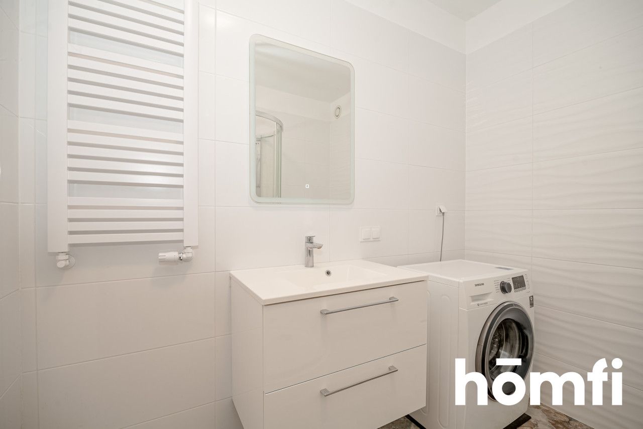 Living room with a kitchenette, air conditioning, and a bedroom – Piaseczno - Apartment - Rent - Piaseczyński, Piaseczno