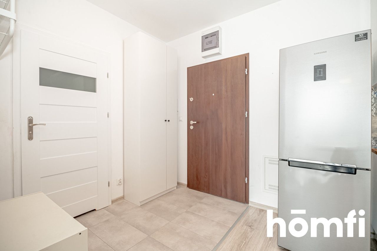 Living room with a kitchenette, air conditioning, and a bedroom – Piaseczno - Apartment - Rent - Piaseczyński, Piaseczno