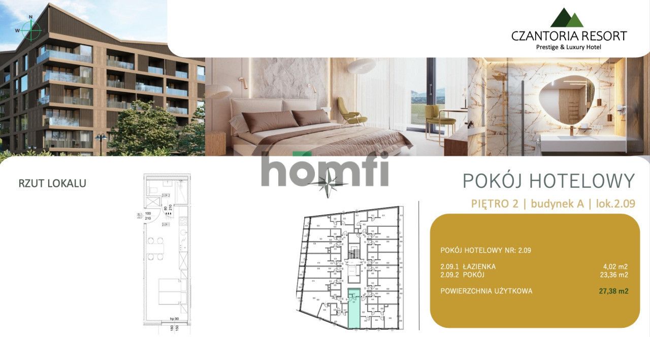 Ustroń | Czantoria | Fantastyczny apartament inwestycyjny przy wyciągu narciarskim Czantoria - Apartment - Sale - Cieszyński, Ustroń