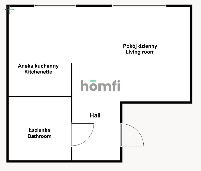 Wygodna i wyposażona kawalerka 32 m2 - Apartment - Rent - Wrocław, Psie Pole