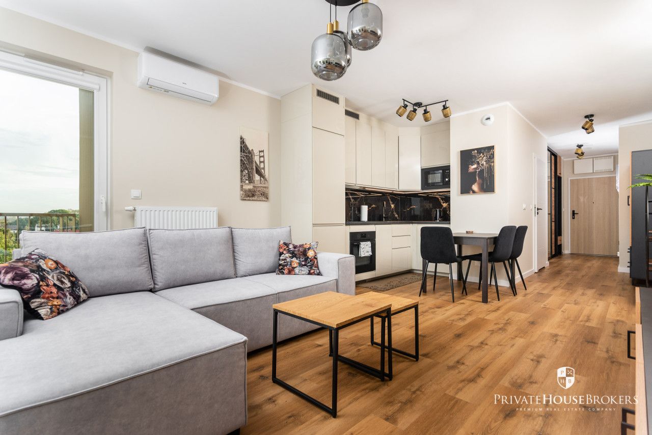 Aleja Pokoju / Świtezianki 2, 37m²: nowa kawalerka premium z klimatyzacją | Fabryczna | Pepsico | EPAM - Mieszkanie - Wynajem - Kraków, Śródmieście / Dąbie