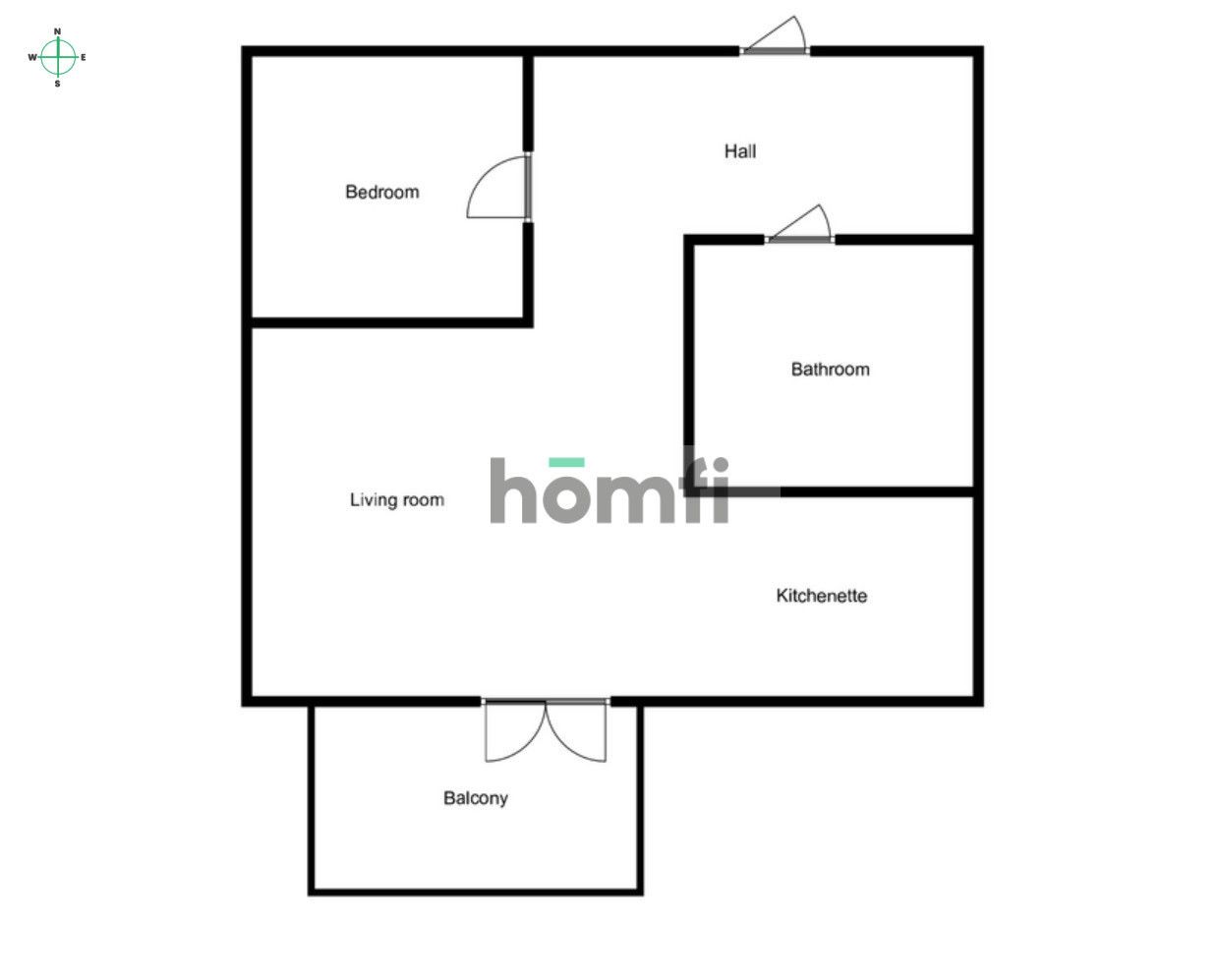 Stylish 2-bedroom apartment with balcony and garage - Apartment - Rent - Warszawa, Mokotów / Służewiec