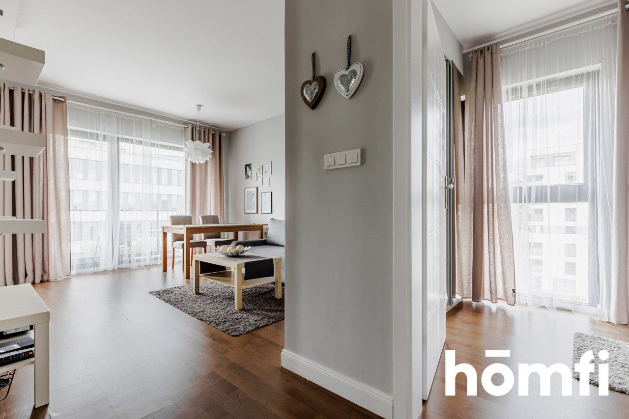 Stylish 2-bedroom apartment with balcony and garage - Apartment - Rent - Warszawa, Mokotów / Służewiec