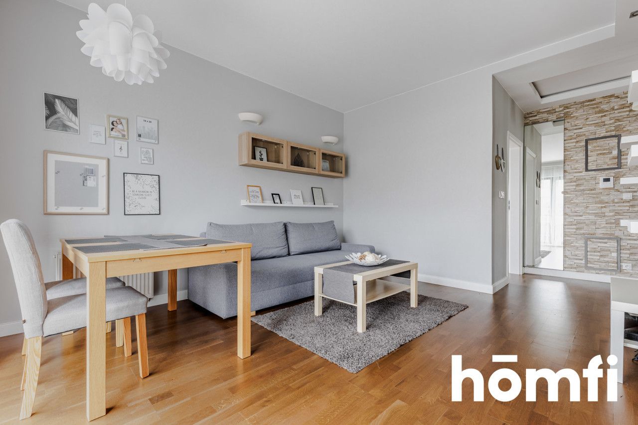 Stylish 2-bedroom apartment with balcony and garage - Apartment - Rent - Warszawa, Mokotów / Służewiec