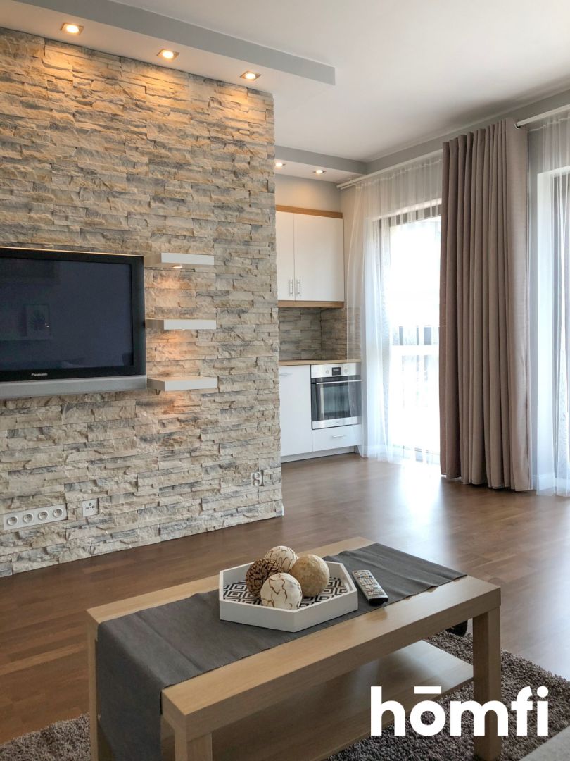 Stylish 2-bedroom apartment with balcony and garage - Apartment - Rent - Warszawa, Mokotów / Służewiec