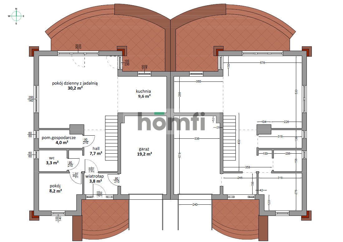 Bardzo przytulny bliźniak /6 pok/ blisko Warszawy - Dom - Sprzedaż - Piaseczyński, Lesznowola