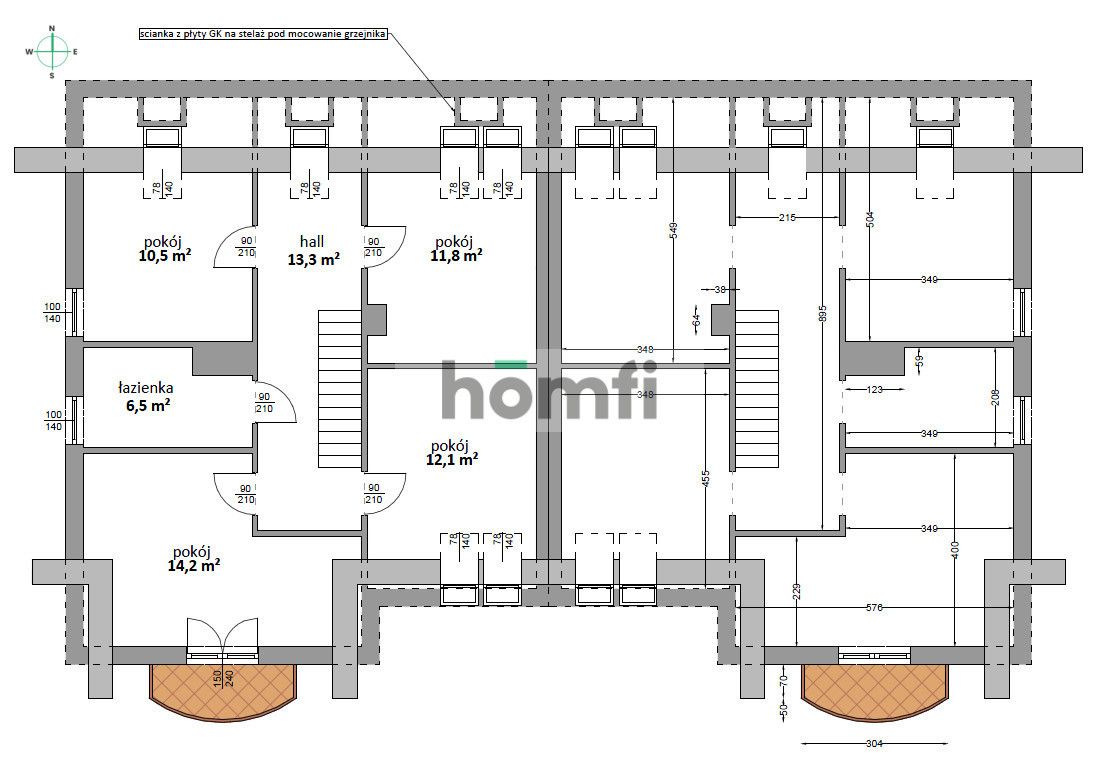 Bardzo przytulny bliźniak /6 pok/ blisko Warszawy - Dom - Sprzedaż - Piaseczyński, Lesznowola