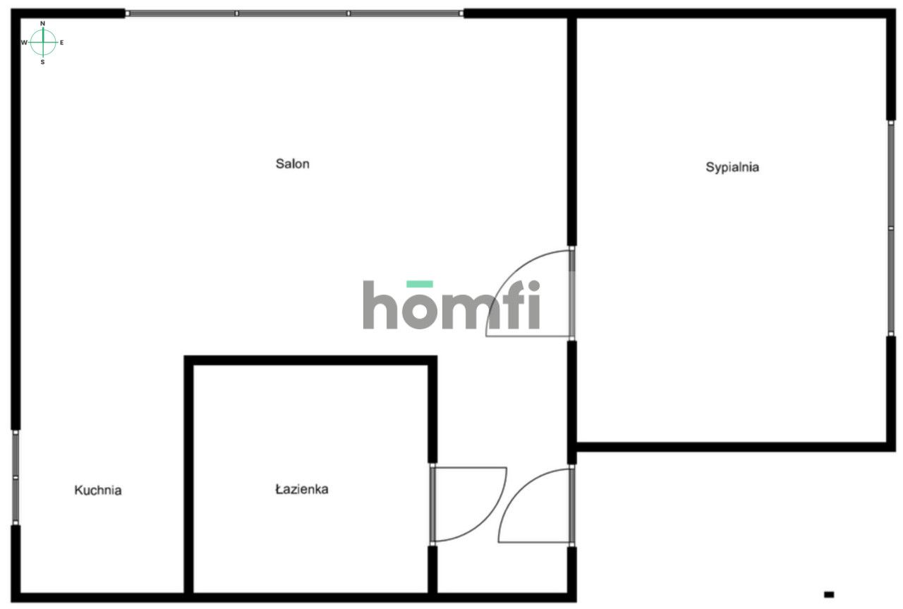 2 pokoje na wynajem Marcelińska/Poznań - Mieszkanie - Wynajem - Poznań, Grunwald