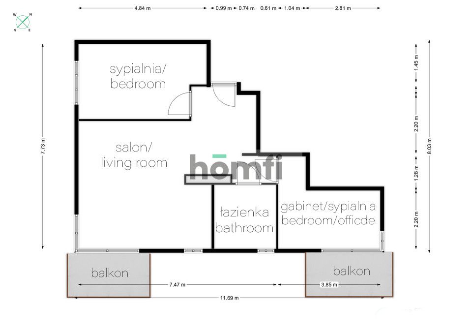 Apartment with 2 bedrooms - Apartment - Rent - Warszawa, Włochy / Stare Włochy