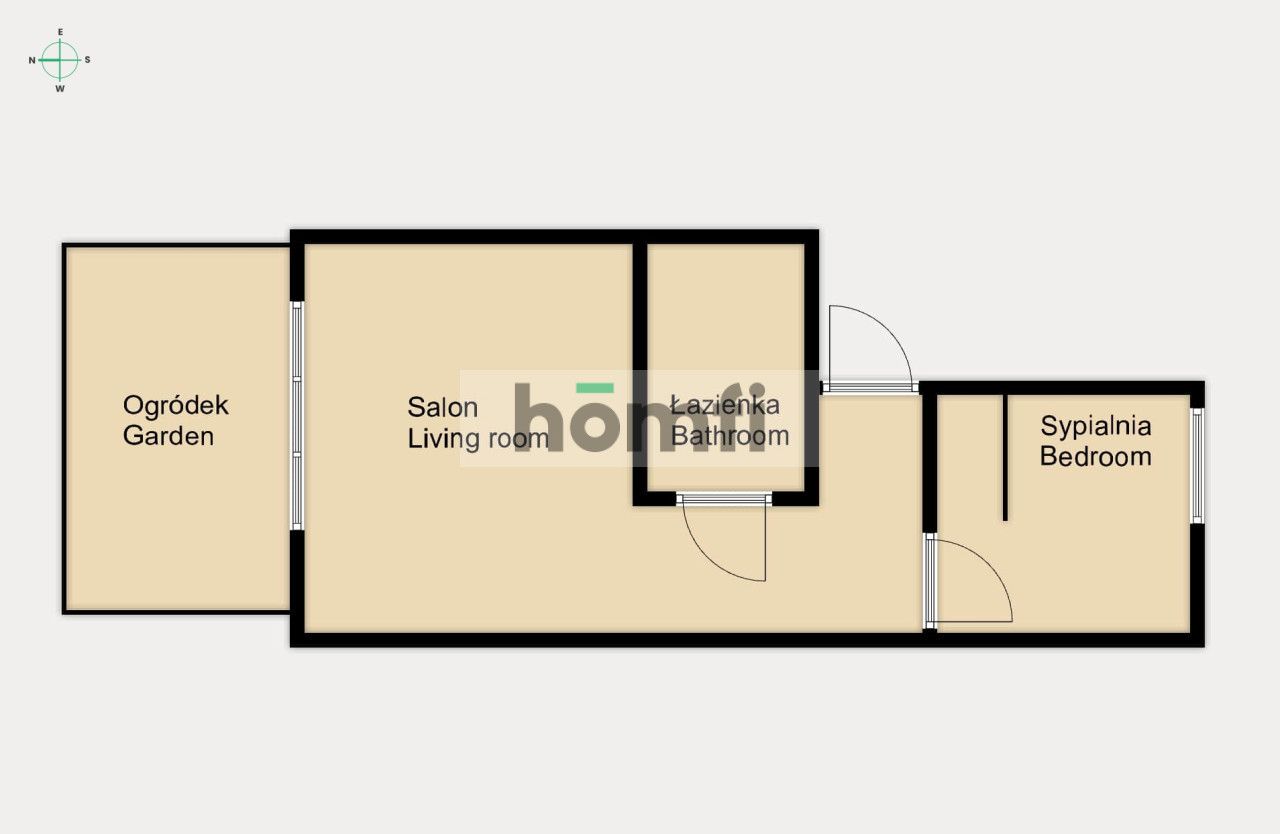 Apartment with garden next to the Galeria Kazimierz - Apartment - Rent - Kraków, Śródmieście / Grzegórzki