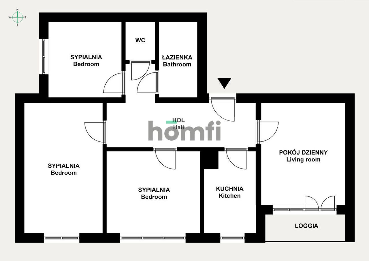 4-pokojowe mieszkanie z oddzielną kuchnią i balkonem - Mieszkanie - Sprzedaż - Kraków, Śródmieście / Prądnik Czerwony