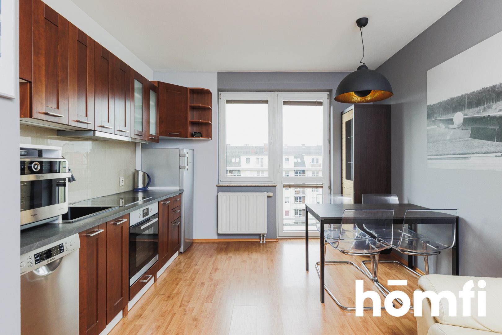 Wygodne i wyposażone | 3 pokoje, parking, balkon - Apartment - Rent - Wrocław, Fabryczna