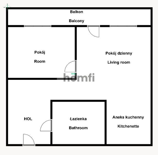 Elegant apartment with a balcony in the Lea Residence investment in the Krowodrza District - Квартира - Продаж - Kraków, Krowodrza / Krowodrza