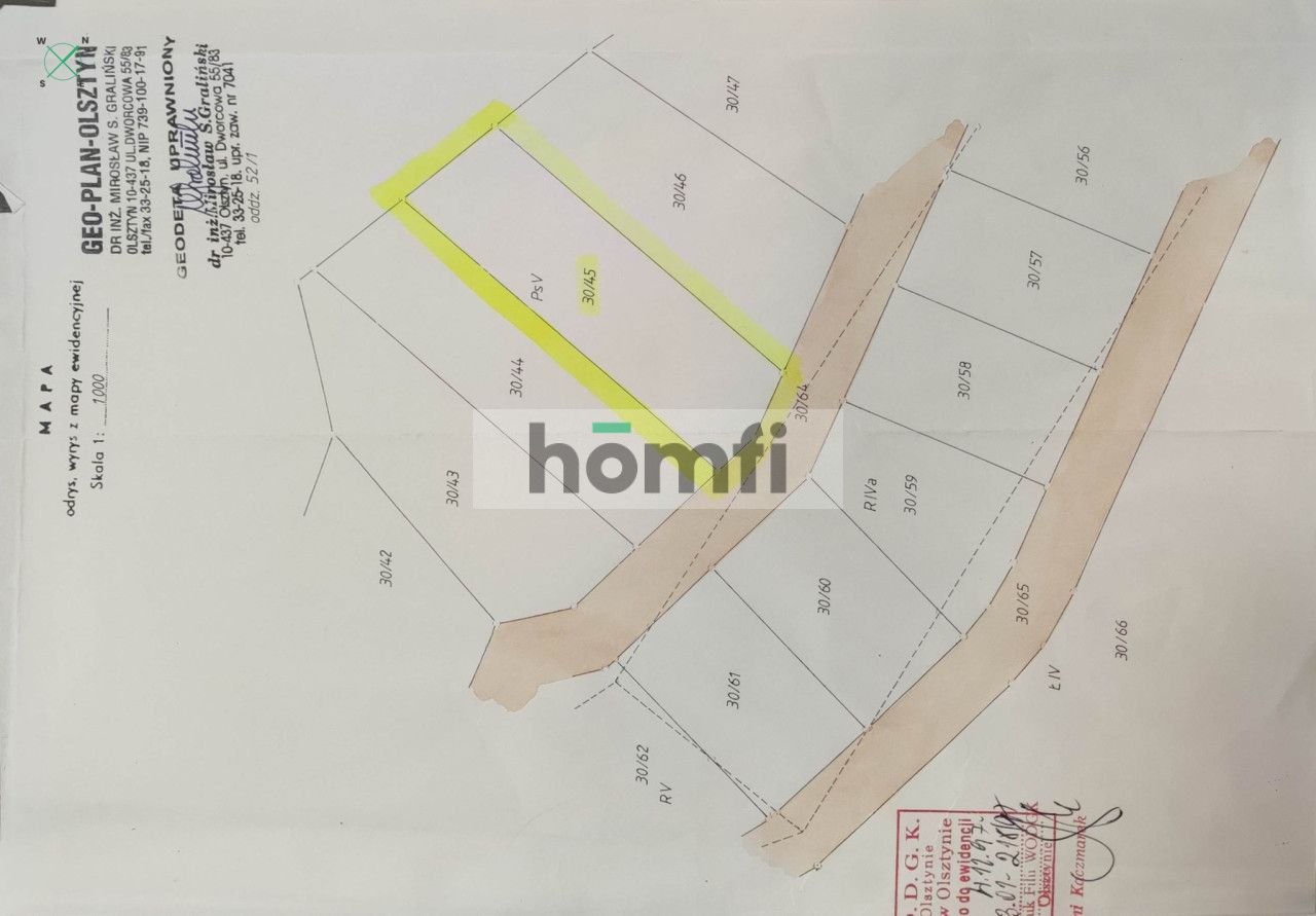 Działka Bartąg gmina Stawiguda Olsztyn 2359m2 - Działka - Sprzedaż - Olsztyński, Stawiguda / Bartąg