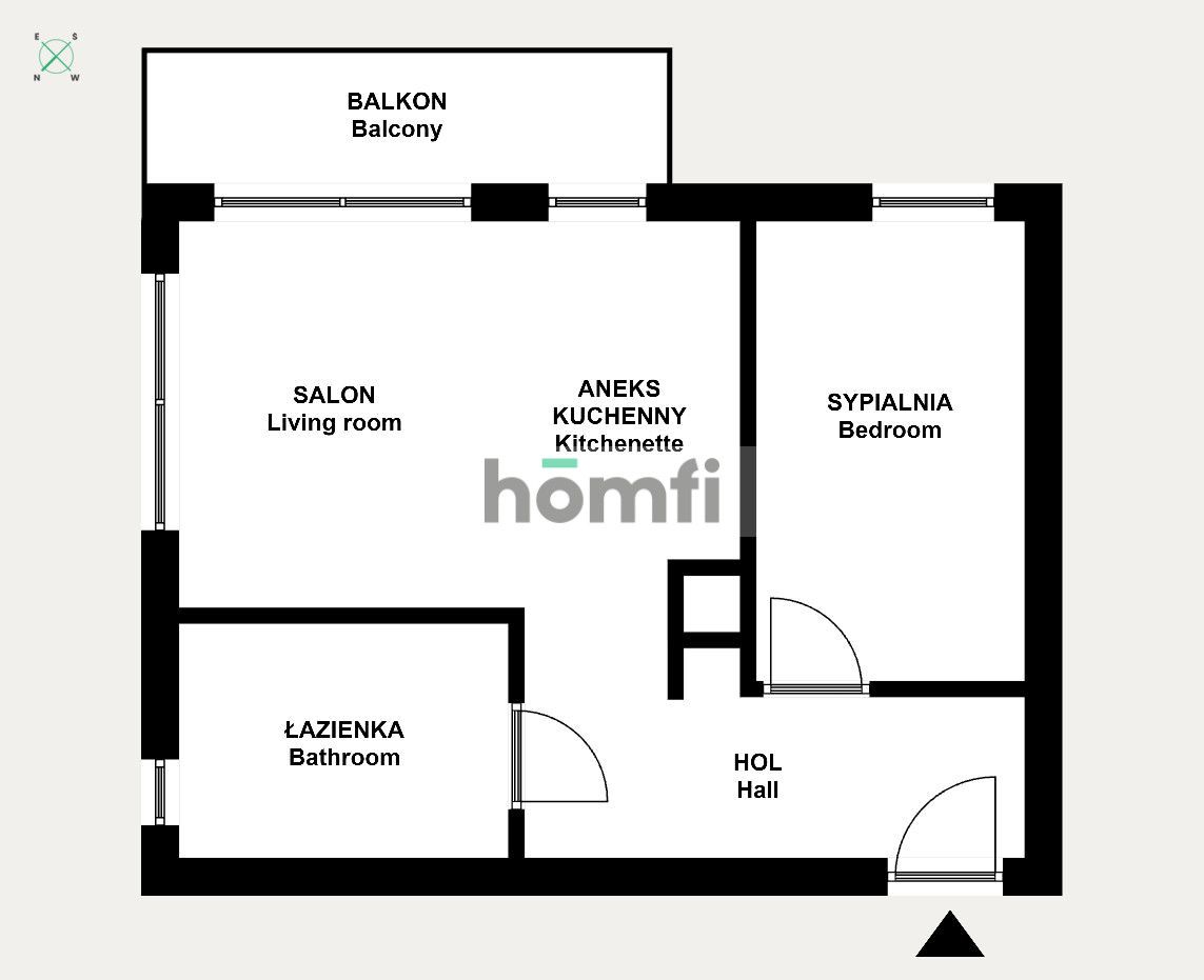 Nowoczesne, klimatyzowane mieszkanie na wynajem od 1.12 - Mieszkanie - Wynajem - Kraków, Ruczaj