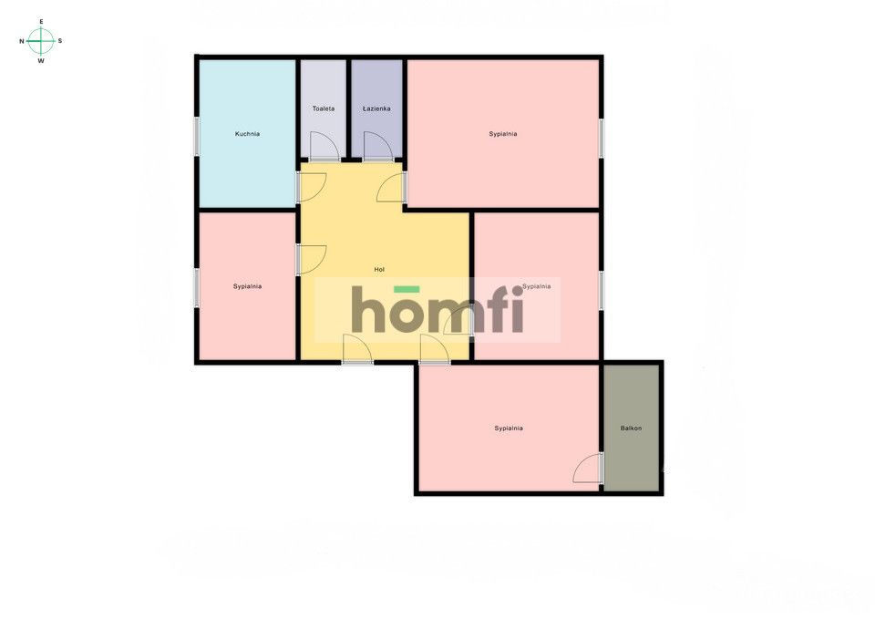 4 pokojowe mieszkanie na Kozanowie, od zaraz - Mieszkanie - Wynajem - Wrocław, Fabryczna / Kozanów
