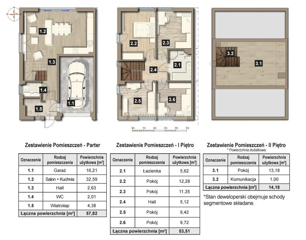 Semi-detached house for sale in Zielonki - House - Sale - Krakowski, Zielonki