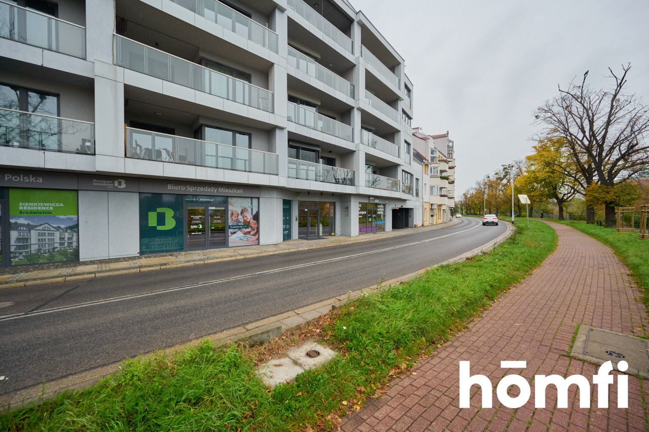 Beautiful apartment 57m2 with a terrace and view of the river - Apartment - Rent - Wrocław, Śródmieście / Plac Grunwaldzki